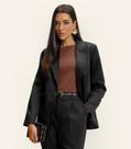Blazer Feminino Em Alfaiataria Endless Preto