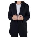 Blazer Feminino Facinelli By Mooncity Over Preto - 6901 Blazer Feminino Facinelli By Mooncity Over Preto - 6901