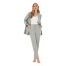 Blazer Feminino Liso Social Elegante Lunender