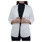 Blazer Feminino Milani Valentina Branco - 448