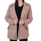 Blazer Feminino Pellini Marrom Café - GD-968