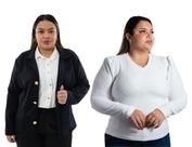 Blazer Feminino Plus Size Casaquinho Inverno Neoprene + Blusa Manga Longa
