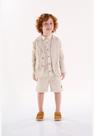 Blazer Infantil em Tecido Listrado Up Baby