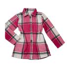 Blazer Infantil Xadrez Meninas Moda Inverno Lançamento Luxo