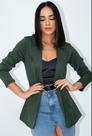 Blazer Luxo Feminino Alongado Moda Fashion