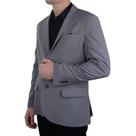 Blazer Masculino Docthos Slim Cinza Médio - 836263
