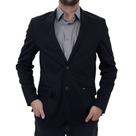 Blazer Masculino Docthos Slim Sarja Preto - 609119
