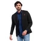Blazer Masculino Slim Docthos Premium Malha Lisa Blazer Masculino Slim Docthos Premium Malha Lisa