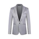 Blazer Masculino Slim Fit Antirrugas Sem Necessidade De Passar a Ferro Para Verão Casual E De