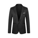 Blazer Masculino Slim Fit Antirrugas Sem Necessidade De Passar a Ferro Para Verão Casual E De