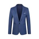 Blazer Masculino Slim Fit De Luxo, Marca De Moda, Casual Para Negócios, Cor Sólida, Manga Longa Blazer Masculino Slim Fit De Luxo, Marca De Moda, Casual Para Negócios, Cor Sólida, Manga Longa