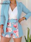 Blazer Max Blusa Feminina Botões Comprido Casaquinho Longo Blazer Max Blusa Feminina Botões Comprido Casaquinho Longo