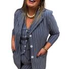 Blazer Reto Feminino Fran Blazer Reto Feminino Fran