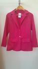 Blazer rosa manga longa tamanho unico