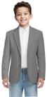 Blazer Sailiiny, leve e justo, cinza, para meninos, tamanho 4 Blazer Sailiiny, leve e justo, cinza, para meninos, tamanho 4