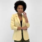Blazer Simô Manga Longa Colors Feminino