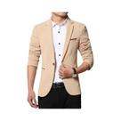Blazer Slim Fit Masculino plus Size, Jaqueta De Moda Em Preto, Azul E Vermelho, Tamanhos De L a 5XL,