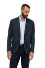 Blazer Slim Hangar 33 Em Malha Azul