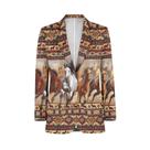 Blazer Suit Blazer NRBEAWD Masculino de Manga Comprida Casual Business