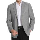 Blazer Teemlanny, casaco esportivo masculino, ajuste clássico, Houndstooth
