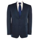 Blazer Teemlanny Classic Fit Notch Lapel, 2 botões, azul, masculino