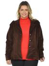 Blazer Veludo Passarela Plus Size Fenomenal