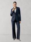 Blazer Via Lessa Berlim Alfaiataria Azul Marinho