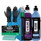 Blend Cleaner Wax Shampoo V-floc Vonixx Clay Bar Pincel Pano