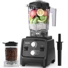 Blender Aeitto 2 em 1 Liquidificador e Moedor 1800W 2,1 L Preto