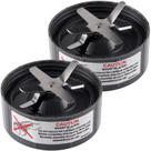 Blender Replacement Blade, pacote com 2 unidades para NutriBullet 900W/600W