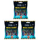 Blind Bag Among Us Micro Figures Series, 1 pacote com 3