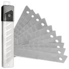 Blister com 10 Lâmina para Estilete 18mm Largo Masterprint MP-452