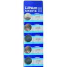 Blister com 5 Bateria alcalina 3V - CR2016 - 3277