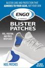 Blister Patches Engo para calcanhar (2 adesivos), tênis e atletas