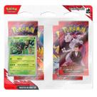 Blister Quádruplo Pokémon Escarlate e Violeta Rivais Predestinados Zarude Cards TCG Coleção Cartas