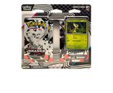 Blister Quádruplo Pokémon Fogo Branco E Raio Preto Snivy PT