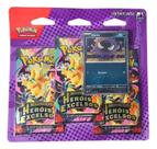 Blister Triplo Pokémon Mega Evolução Heróis Excelsos - Gastly