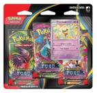Blister Triplo Pokémon Megaevolução Fogo Fantasmagórico