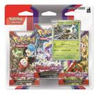 Blister Triplo Spidops Ev01 Escarlate E Violeta Pokemon Tcg 32564