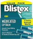 Blistex Medicated Stick Protetor 3 Hidratante Labial Spf15