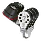 Block Harken Triple Micro de 22 mm com presilha de câmera para pesca Block Harken Triple Micro de 22 mm com presilha de câmera para pesca