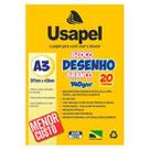 Bloco A3 140g Usapel branco 20 folhas