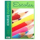 Bloco Acervo Escolar A4 Branco 20 Folhas Desenho