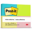 Bloco adesivo 38x50 100 fls colorido POST-IT 3M Bloco adesivo 38x50 100 fls colorido POST-IT 3M