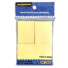 Bloco adesivo 38x50 Amarelo 100 folhas Masterprint