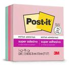 Bloco adesivo 3M cube colorido pastel 76x76mm com 270 folhas