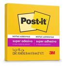 Bloco adesivo 3M post-it 76X76mm amarelo sol com 90 folhas