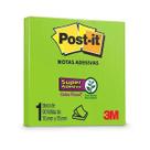 Bloco adesivo 3M post-it 76X76mm limeade 90 folhas