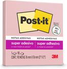 Bloco adesivo 3M post-it 76X76mm rosa milênio 90 folhas Bloco adesivo 3M post-it 76X76mm rosa milênio 90 folhas