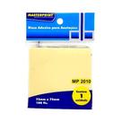 Bloco adesivo 75x75mm amarelo 100f